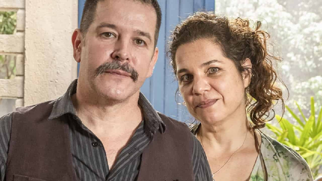 Murilo Benício e Isabel Teixeira em Pantanal, da Globo (Foto: Reprodução)