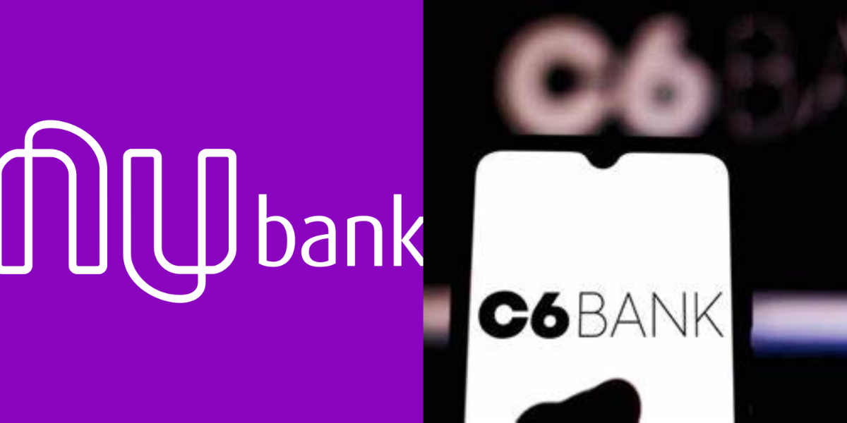 Nubank e C6 Bank - Foto: TV Foco
