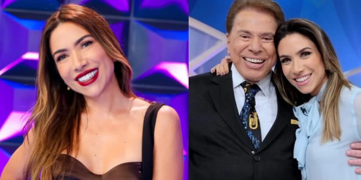 Patrícia Abravanel está substituindo o pai no programa, e recebe todo o carinho do público (Reprodução: SBT)