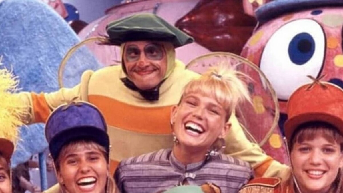 O "Dengue", interpretado pelo ator Roberto Bettini foi um grande parceiro da Xuxa, no programa "Xou da Xuxa" entre as décadas de 80 a 90, na Globo (Foto Reprodução/Extra)