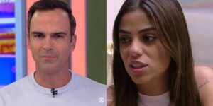 BBB23 - Key volta a falar de discurso de Tadeu sobre intolerância religiosa e é criticada (Foto: Reprodução / Globoplay)