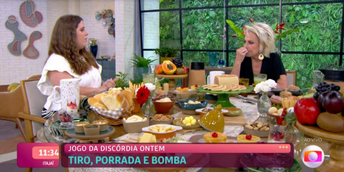 Tati Machado fala sobre o "BBB" no "Mais Você" (Foto: Reprodução/TV Globo)