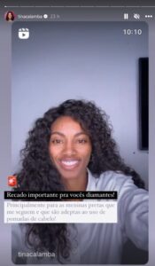 Tina desabafou com os seus seguidores (Foto: Reprodução / Instagram)