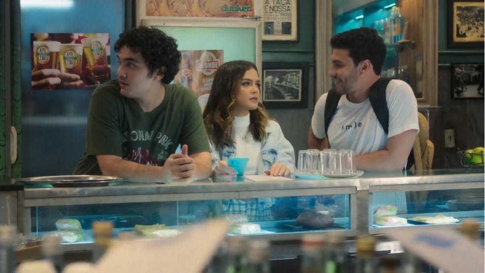 Otávio, Guiga e Fred em Vai Na Fé. (Foto: Reprodução / TV Globo)