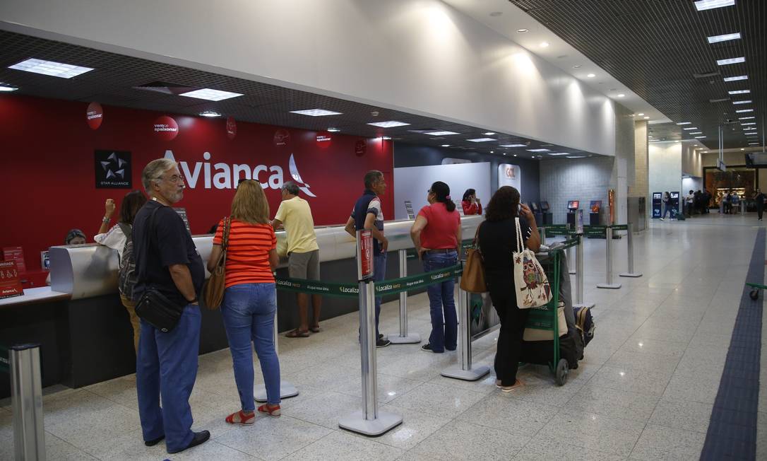 Clientes da companhia também foram prejudicados pela falência da Avianca (Foto Reprodução/Internet)