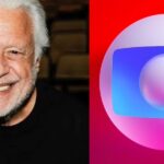 Antônio Fagundes e logo da Globo (Fotos: Reproduções /  Eduardo Martins / Globo)