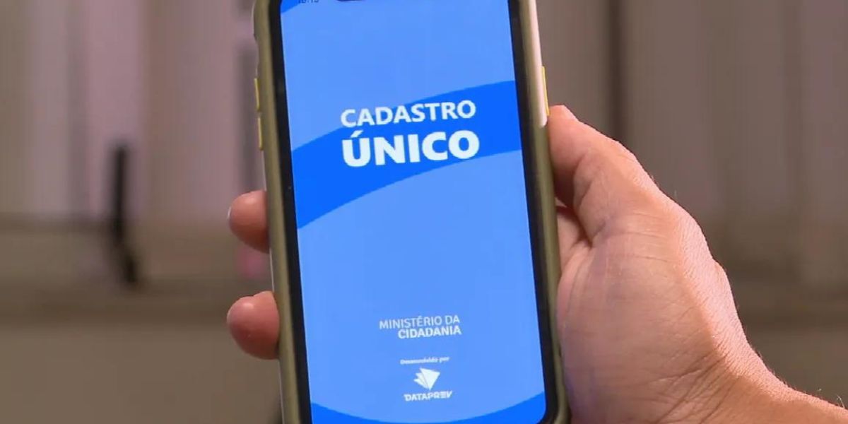 Aplicativo do Cadastro Único (CadÚnico) — Foto: Reprodução/TV Anhanguera