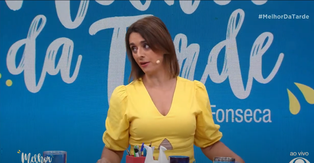 Catia Fonseca dá opinião sobre o programa "É De Casa", da Globo (Foto Reprodução/Youtube)