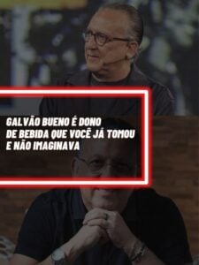 Galvão Bueno, um dos maiores narradores da história da TV brasileira (Foto - Reprodução Internet).