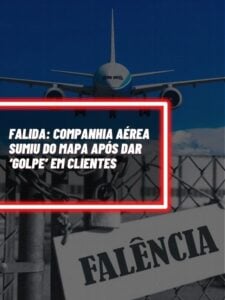 Essa é a companhia aérea que faliu e sumiu do mapa (Foto - Reprodução Internet).