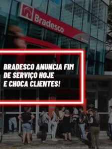 Bradesco, um dos maiores bancos do Brasil (Foto - Reprodução Internet).