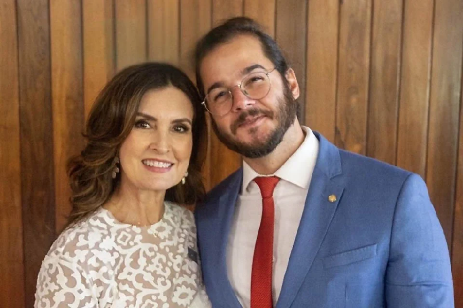 Fátima Bernardes e Túlio Gadêlha (Foto: Reprodução/ Internet)