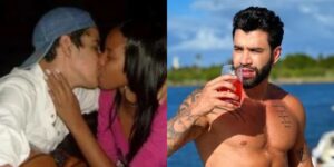 Gusttavo Lima e Rejane Montelo / Gusttavo Lima atualmente - Foto Montagem TVFoco