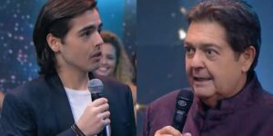 João Guilherme / Fausto Silva, o Faustão - Foto Montagem TVFoco