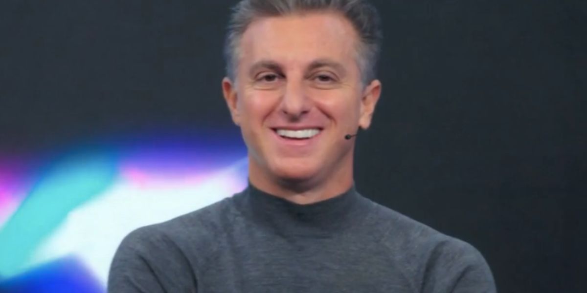 Luciano Huck no Domingão (Foto: Reprodução / Globo)