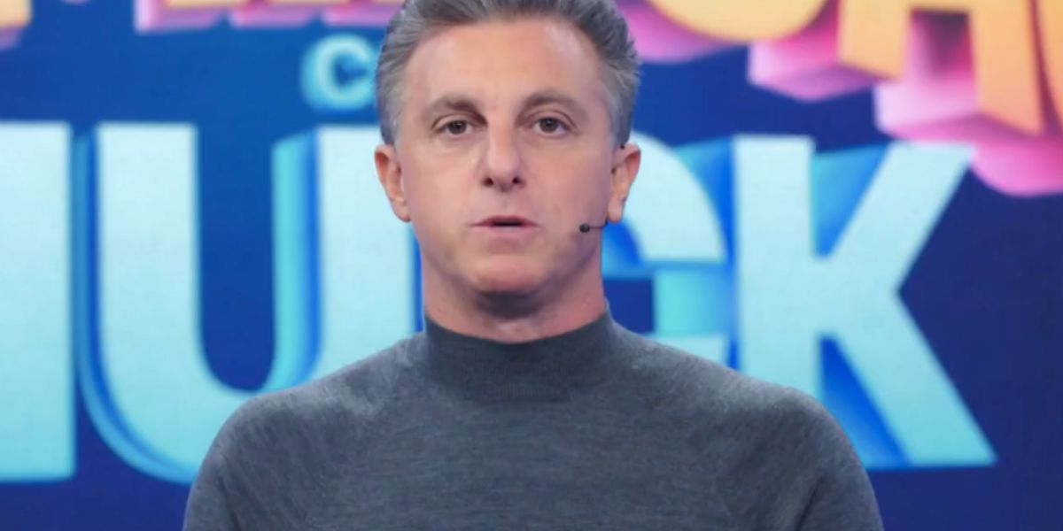 Luciano Huck no Domingão (Foto: Reprodução / Globo)