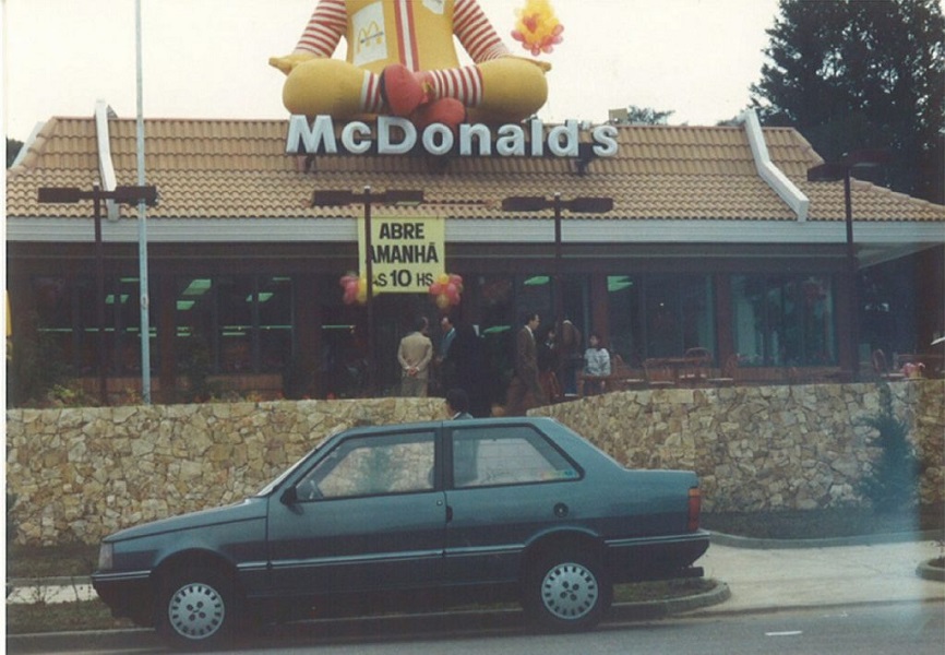 Primeiro MC Donalds do Brasil (Foto: Reprodução/ Internet)