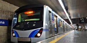 Linha Azul do metrô em São Paulo (Foto: Reprodução/ Internet)