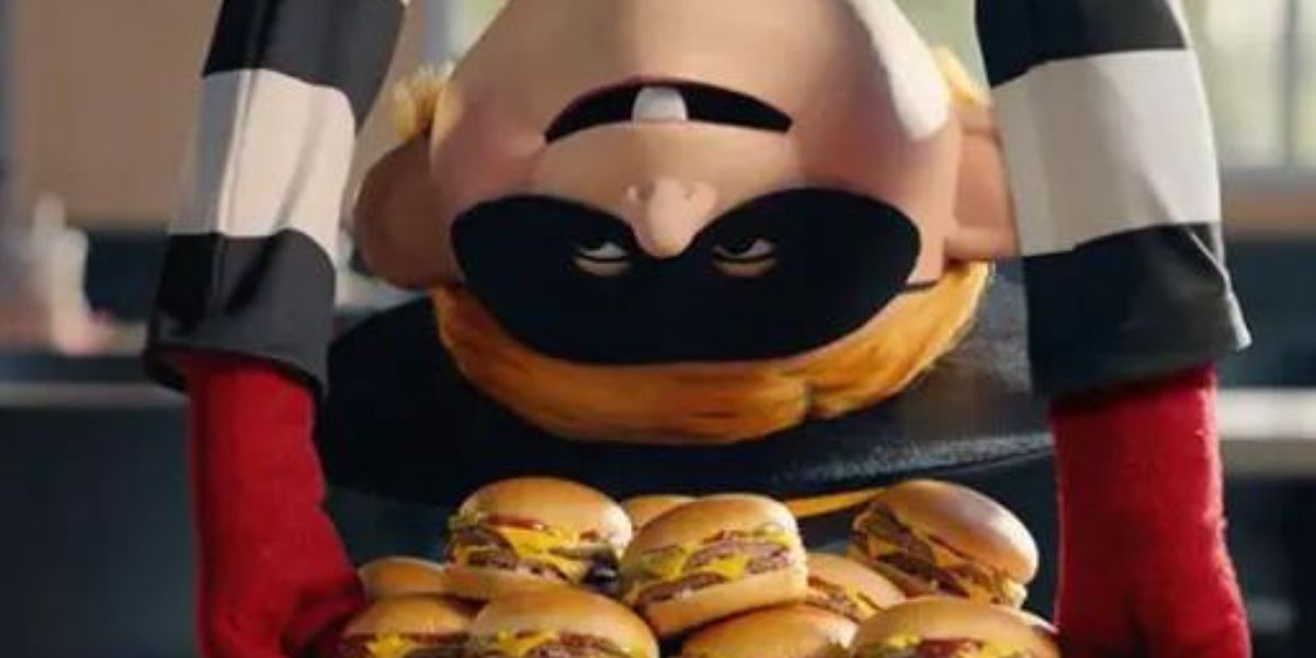 Boneco Papa Burger Mc Donalds