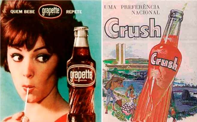 Refrigerantes Crush, Pepsi e Grapette  (Foto: Reprodução, Internet) 