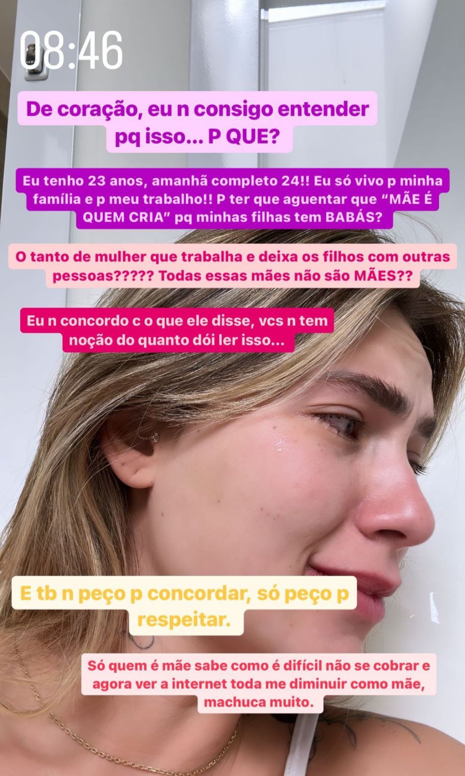 Virginia Fonseca desabafa após comentário de Evaristo Costa - Foto Reprodução Instagram