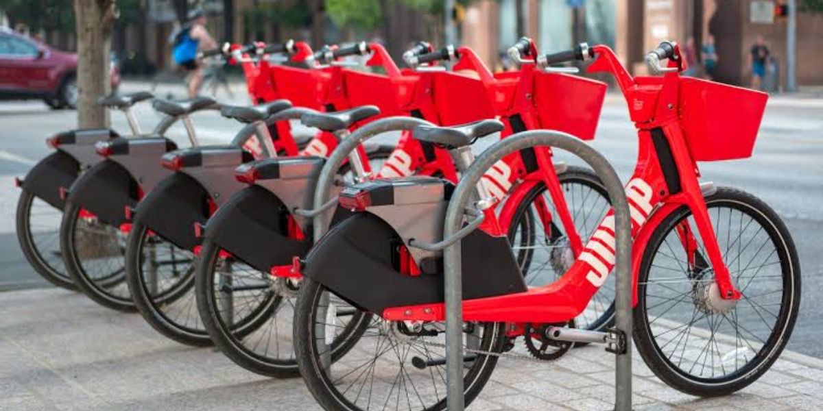 Bicicletas da Uber (Foto:Reprodução/B9)