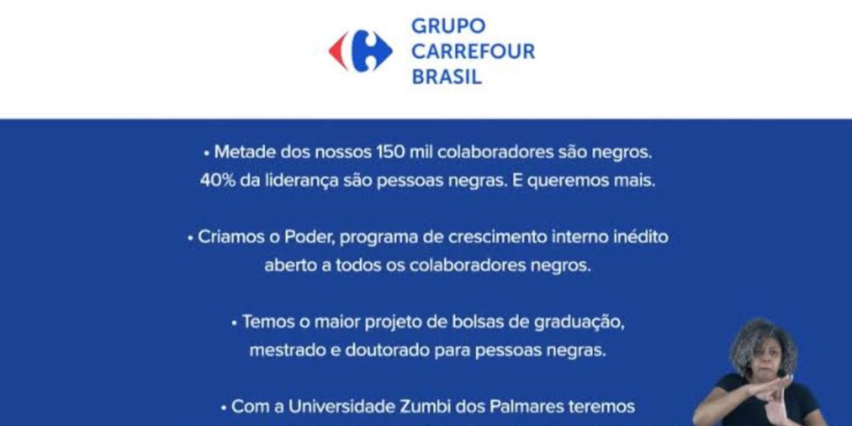 Comunicado do Carrefour (Reprodução/Internet)