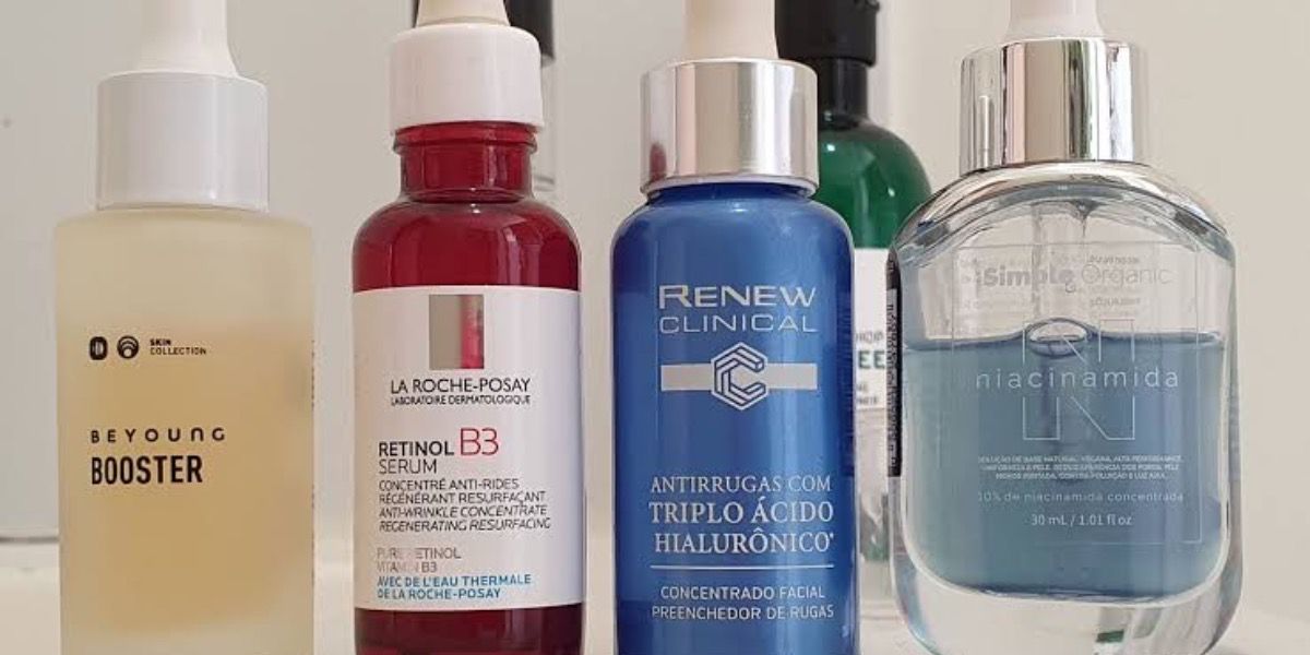 Séruns para utilizar na skin care (Reprodução/Internet)