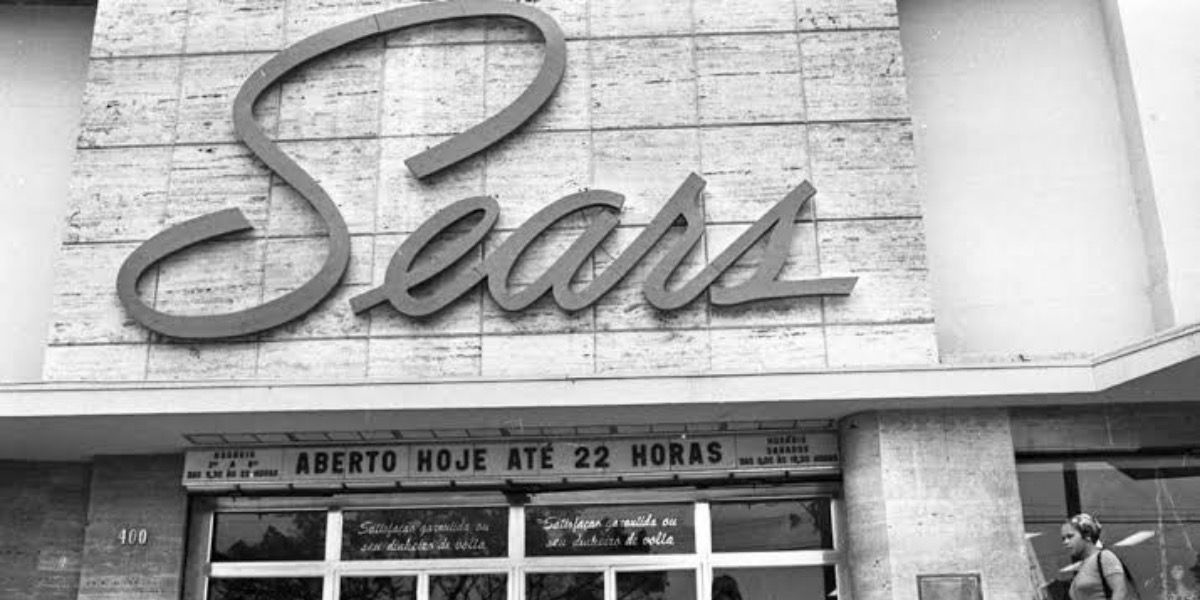 Loja da Sears no Brasil (Reprodução/Internet)