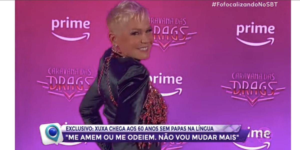 Xuxa no Fofocalizando (Foto: Reprodução / SBT)