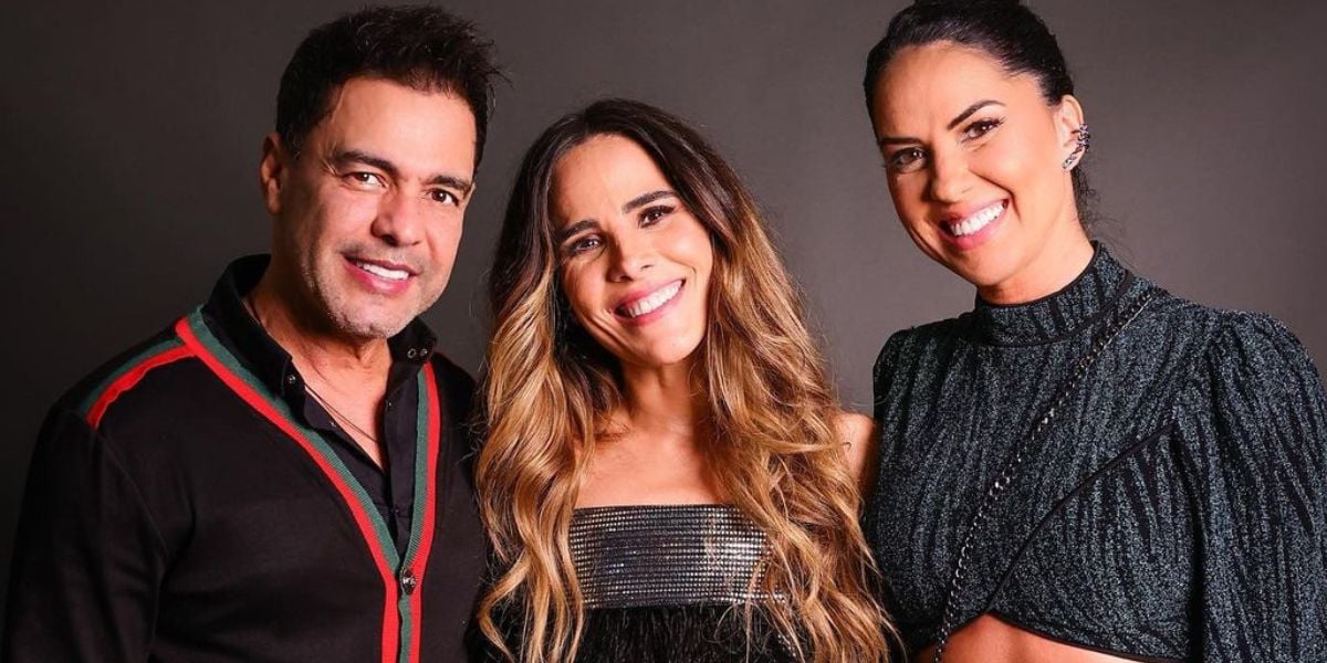 Zezé Di Camargo, Wanessa Camargo e Graciele Lacerda (Foto: Reprodução / Instagram / Brazil News)