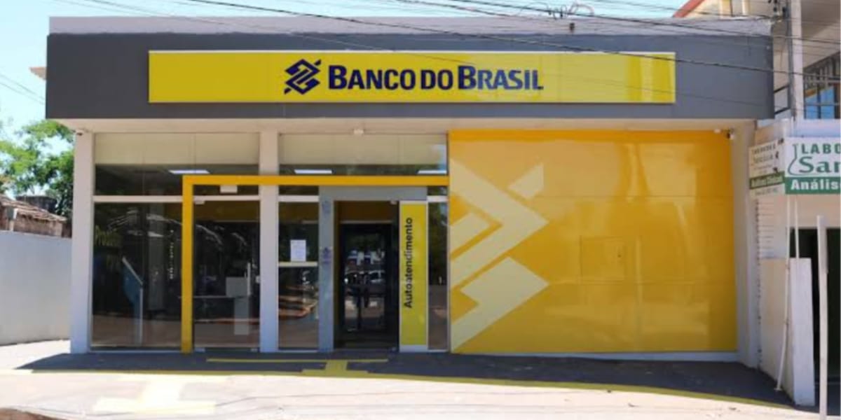 Fachada de agência Banco do Brasil - Foto Reprodução Internet