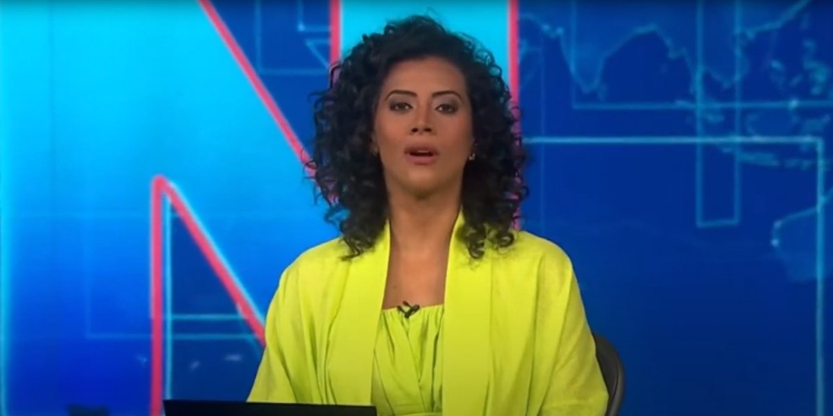 Aline Midlej no Jornal Nacional