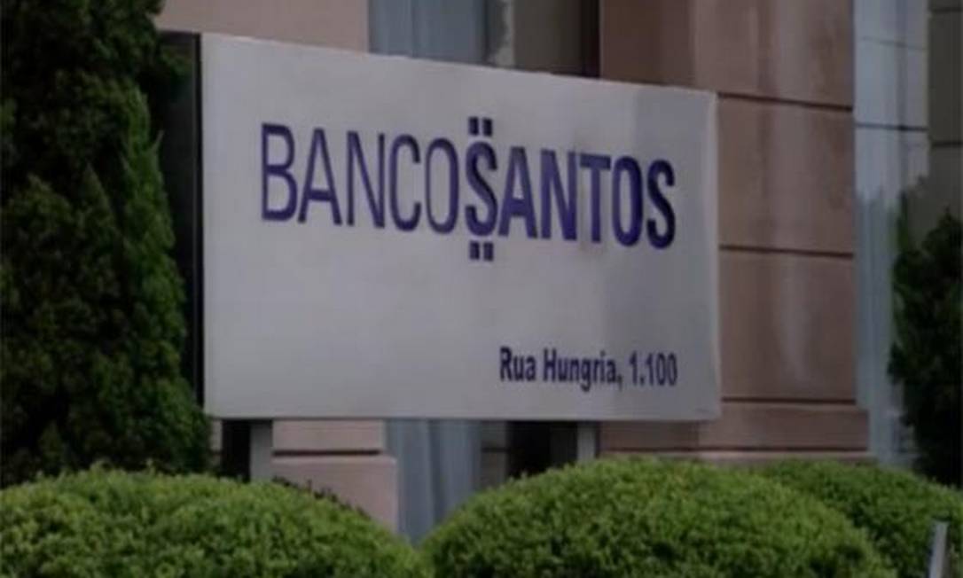 Banco Santos teve a falência decretada em 2005 - Foto: Reprodução/Internet