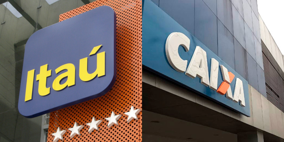 Caixa e Banco Itaú podem ser passados para trás com decisão do governo (Foto: Reprodução)