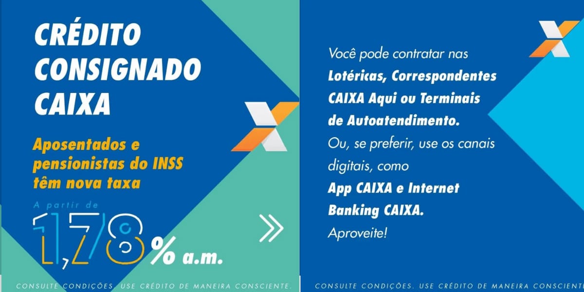 Comunicado do banco para os aposentados e beneficiários do INSS (Reprodução: Instagram)