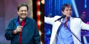 Faustão prestará homenagem a Roberto Carlos (Foto: Divulgação/Band/TV Globo)