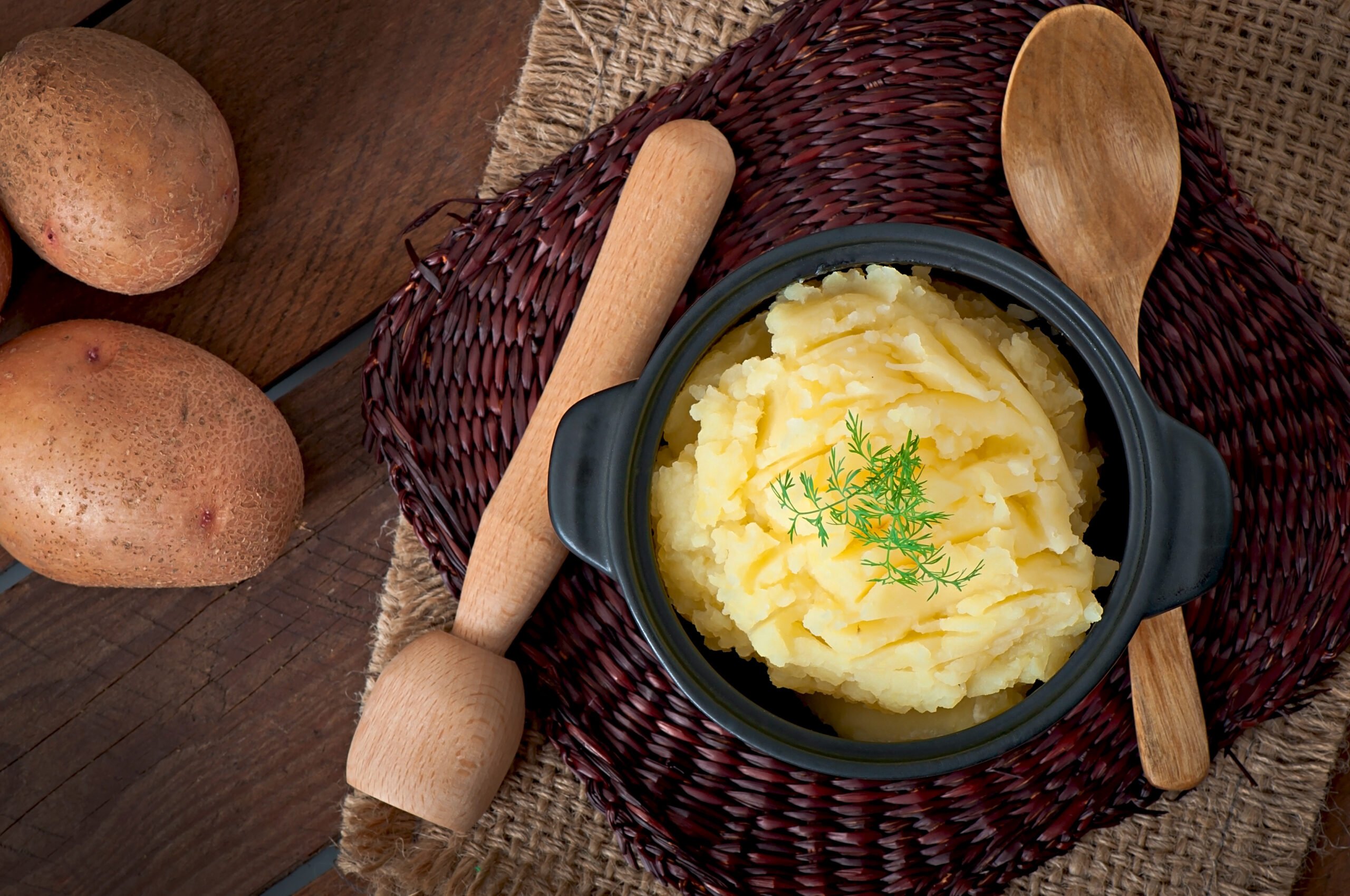 Delicioso purê de batatas. Foto: Reprodução/Freepik