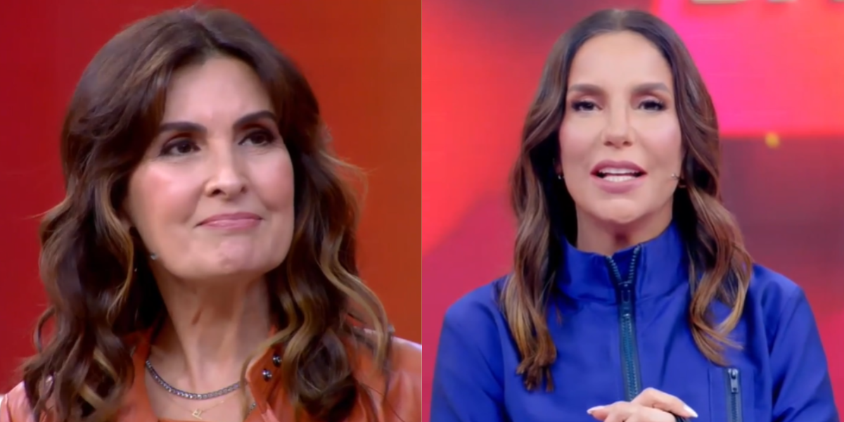 Fátima Bernardes e Ivete Sangalo  (Foto: Reprodução/Globo)