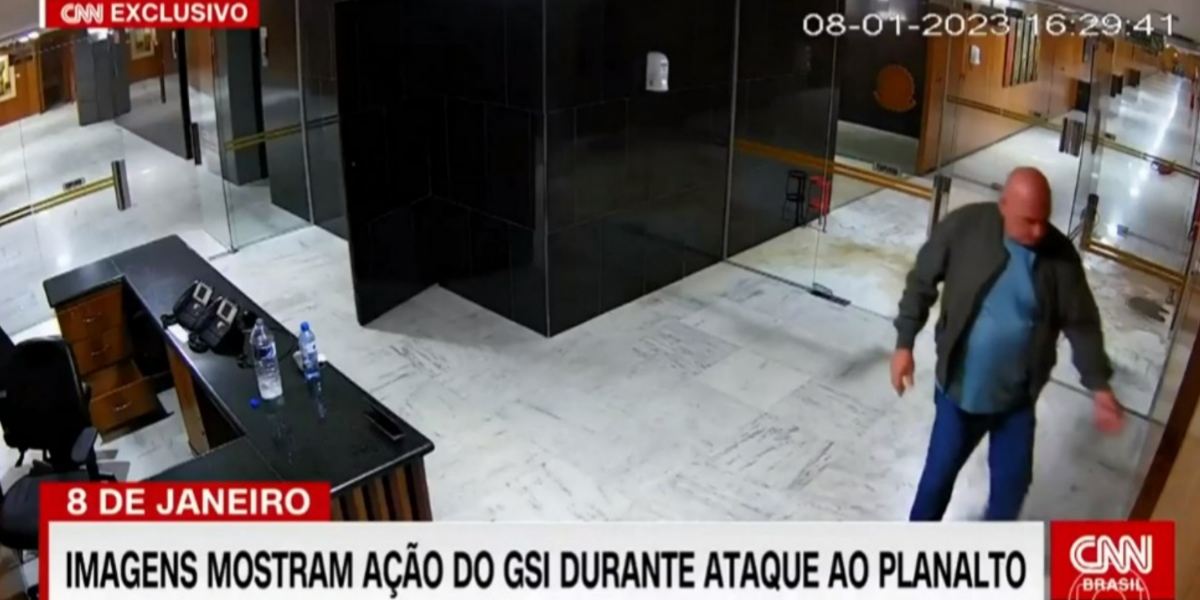 Jornal de Ana Paula Araújo reproduziu imagens de Gonçalves Dias (Foto: Reprodução/CNN Brasil)