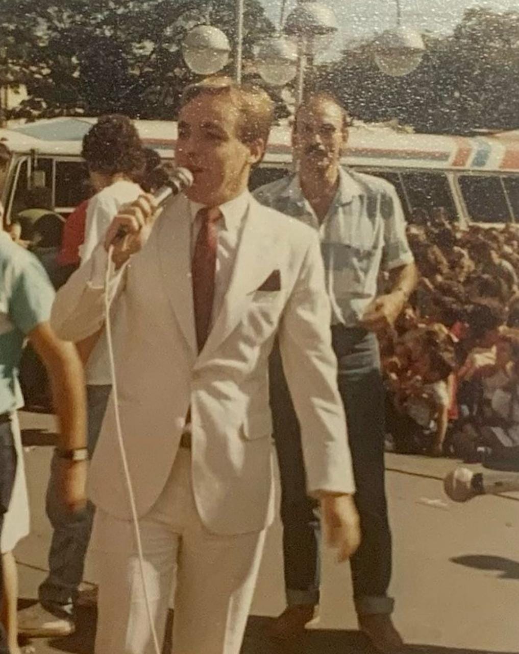 Gugu durante uma festa agro em Limeira (Reprodução: Instagram)