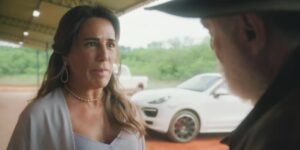 Irene vai mostrar as asinhas na novela Terra e Paixão (Foto: Reprodução/Globo)