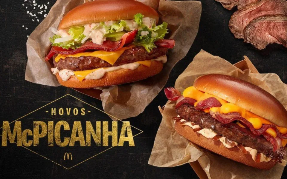 McDonald's lançou lanche falso e foi notificado por empresa (Foto: Reprodução)