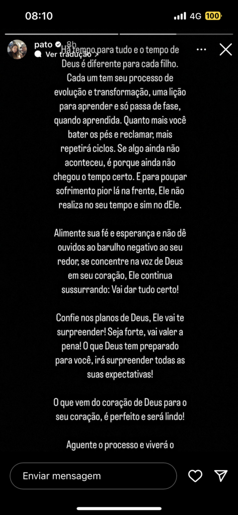 Alexandre Pato faz desabafo (Foto: Reprodução / Instagram)