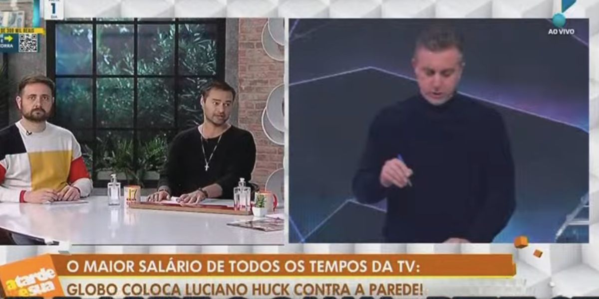 Alessandro Lo-Bianco fala sobre Luciano Huck (Foto: Reprodução / RedeTV!)