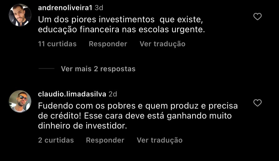 Banco Central faz anúncio IMPORTANTE e público se revolta - Foto Reprodução Instagram3