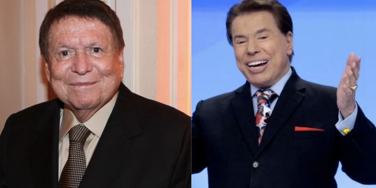 Boni e Silvio Santos (Foto: Reprodução / Internet / SBT)