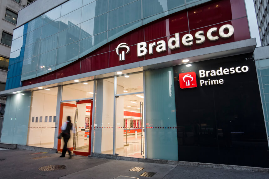 Banco Bradesco é uma das instituições financeiras mais populares do Brasil (Foto Reprodução/Internet)