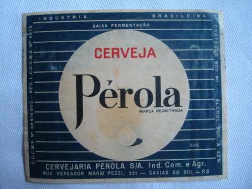 Cerveja Pérola - Foto Reprodução Internet