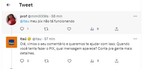 Clientes do banco reclamam de situação - Foto Reprodução twitter